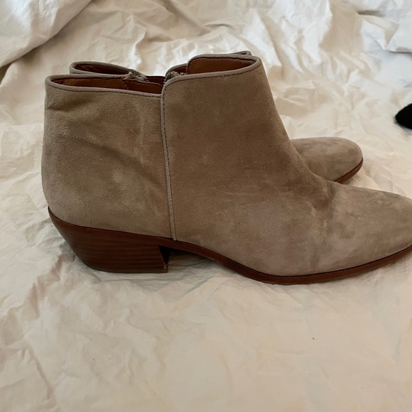 Sam Edelman Suede Booties - Picture 1 of 3